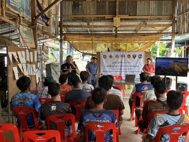 พ.ต.ต.ปรีชา ติ๊บประวงศ์  สวป.(ชส)สภ.เมืองสุโขทัยพร้อมด้วยชุดปฏิบัติการตำบลยั่งยืน สภ.เมืองสุโขทัย ดำเนินงานชุมชนยั่งยืนฯ