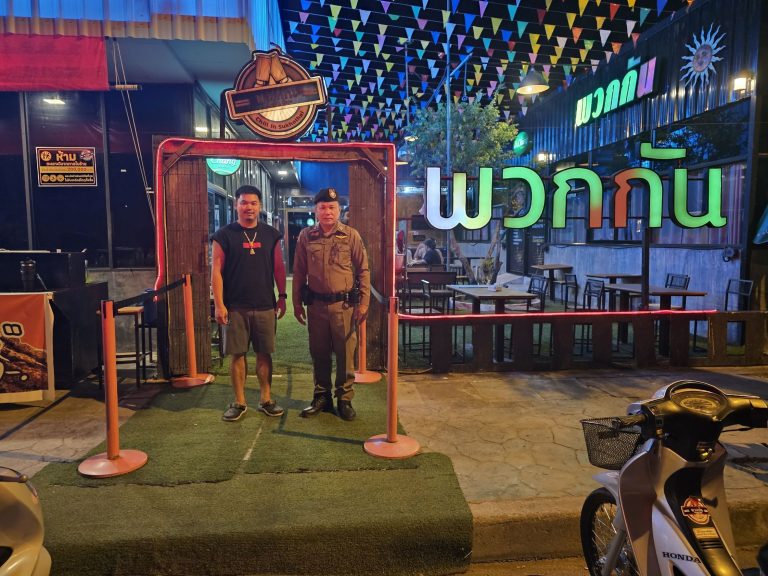ตรวจสอบสถานบริการ สถานประกอบการฯ ร้านจำหน่ายอาหารและเครื่องดื่ม ในเขตรับชอบ