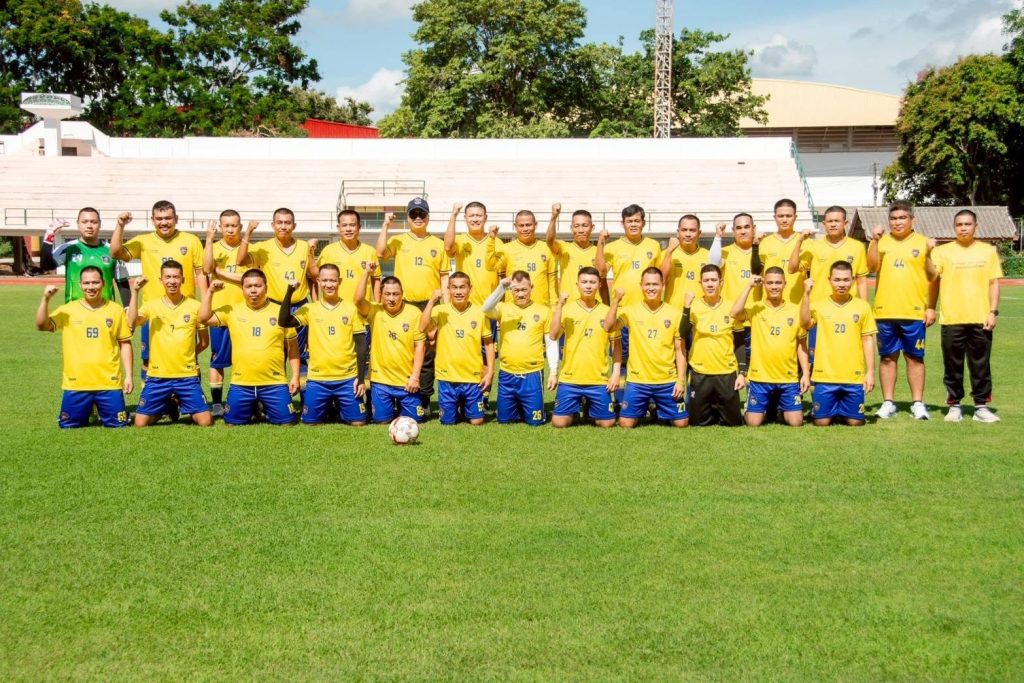 การแข่งขันฟุตบอลภายในตำรวจภูธรจังหวัดสุโขทัย นัดแรก
